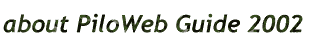 (unofficial) PiloWeb Guide2002 �ɂ���