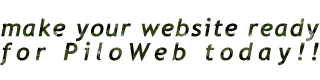 �L�~�̃T�C�g�� PiloWeb �Ή�!